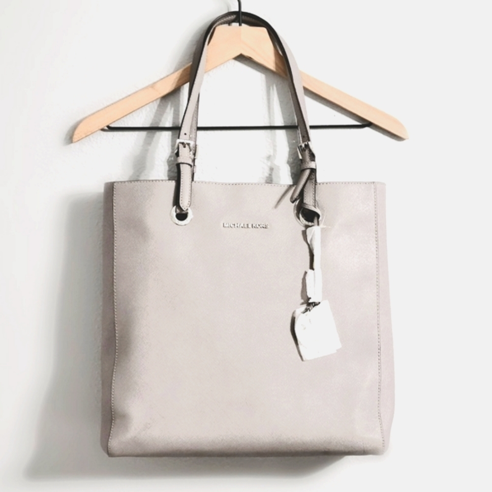 Michael Kors Gray Tote Shoulder Bag